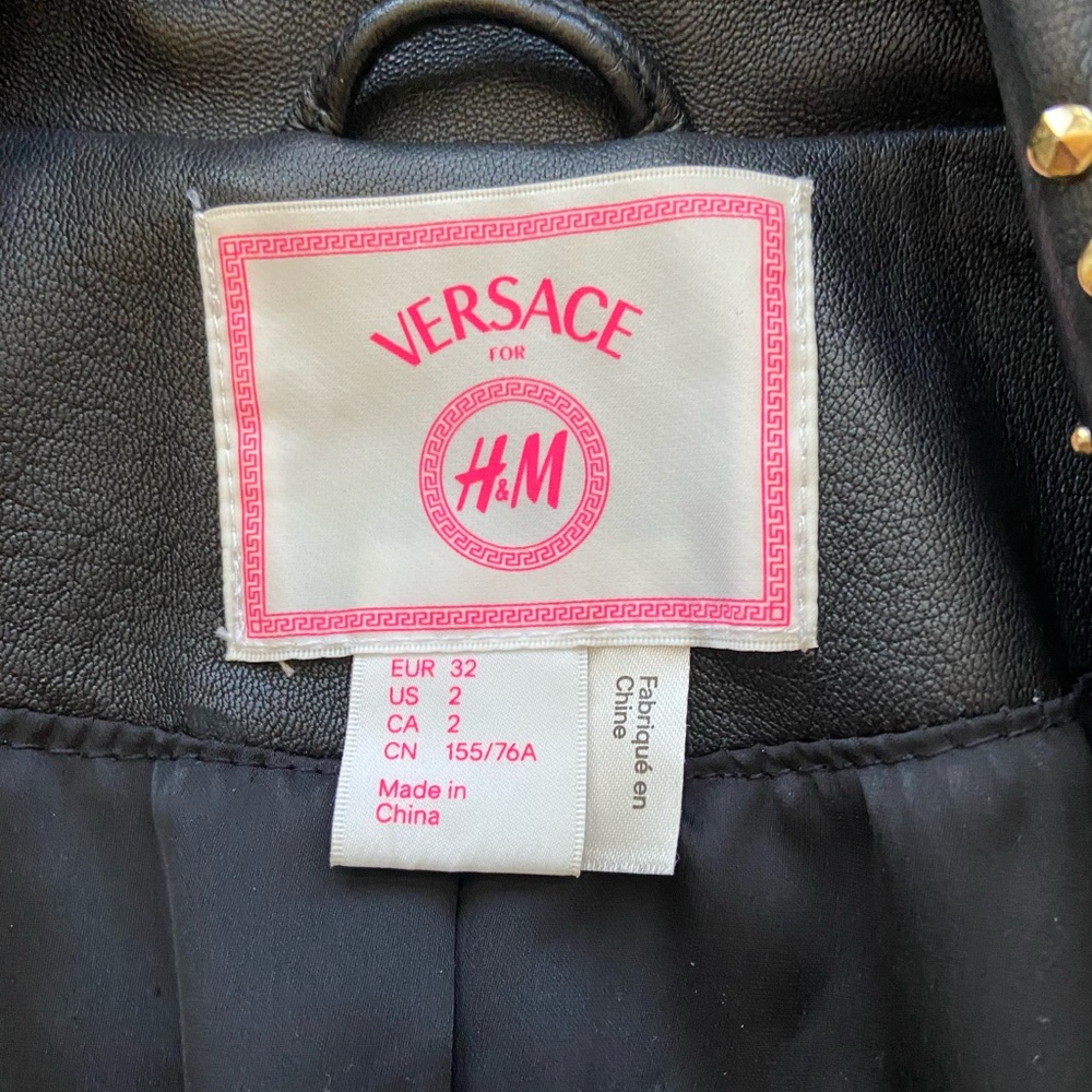 Versace for H&M Leather Biker Jacket - Picture 6 of 9